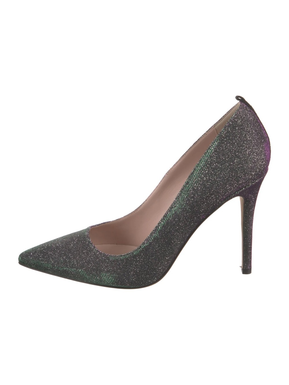 SJP by Sarah Jessica Parker Iridescent Glitter Stiletto Pumps Size 36